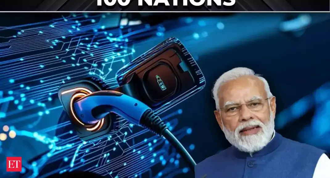‘Made in India, Made for the World’: PM Modi on EV exports to 100 nations