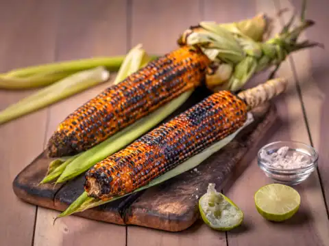  Corn and peas