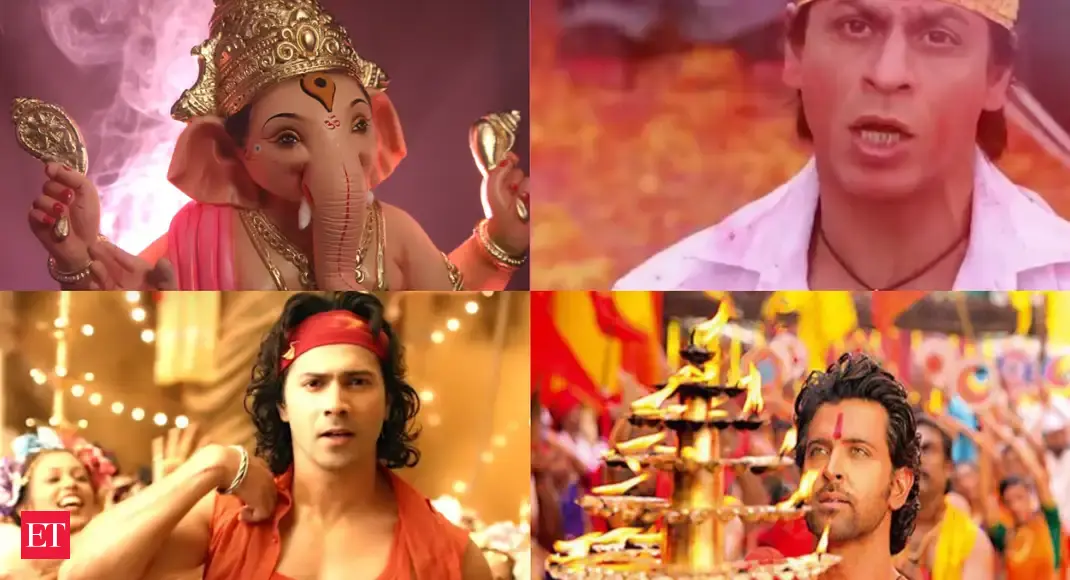 Top 5 Bollywood songs for unforgettable Ganesh Chaturthi celebrations.