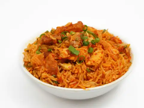 Heavy fried and extra‑spicy foods