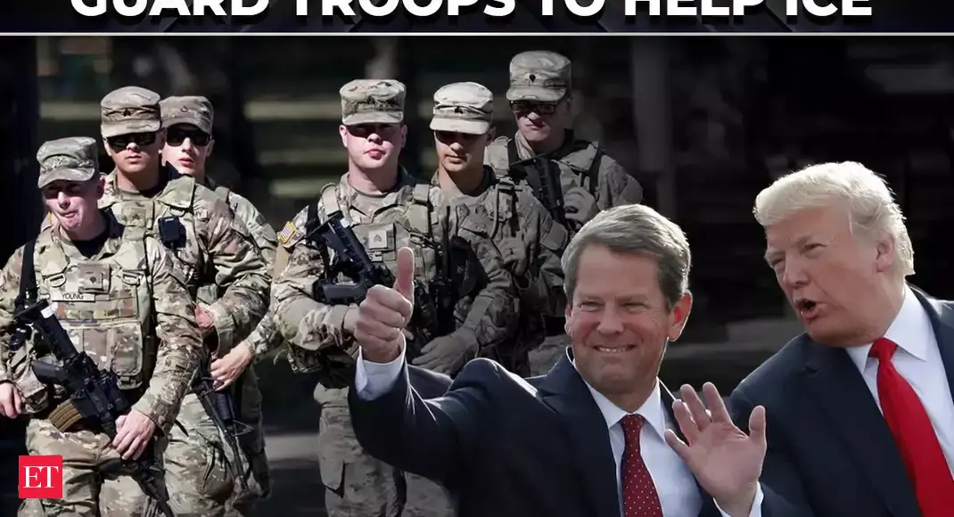 US Immigration Crackdown | Georgia to deploy National Guard troops to support federal ICE agents