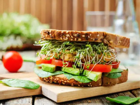 Vegetable sandwich