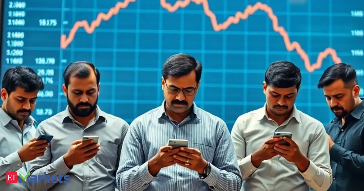 Stock market investors lose nearly Rs 10 lakh crore in 2 days of sharp fall on US tariffs  economictimes.indiatimes.com