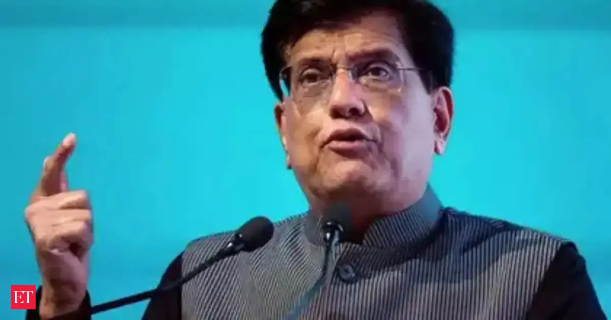 India's commerce minister Piyush Goyal addresses US tariff impact on economy and exports