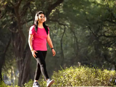 End with a short walk