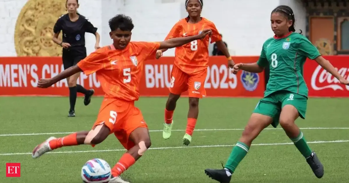 India crowned champions despite loss to Bangladesh in SAFF U-17 Women C'ships