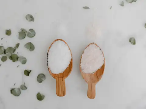 Baking soda scrub