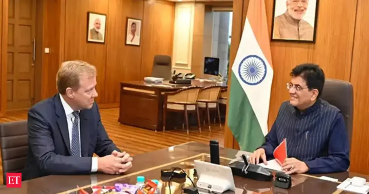Union Minister Piyush Goyal meets Lam Research CEO to discuss India's semiconductor growth