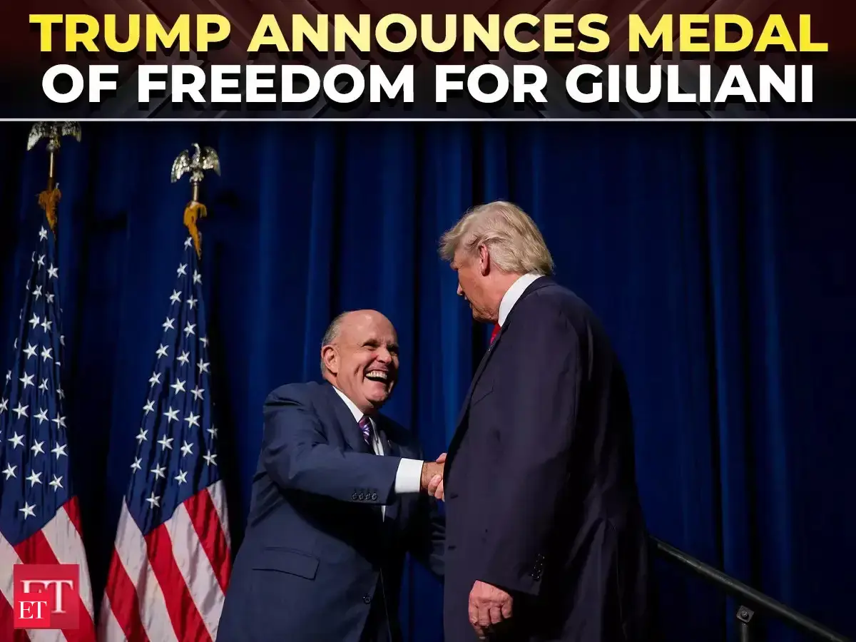 Rudy Giuliani to receive Presidential Medal of Freedom, announces ...