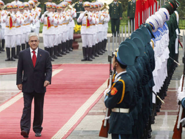 Chile's President in Hanoi