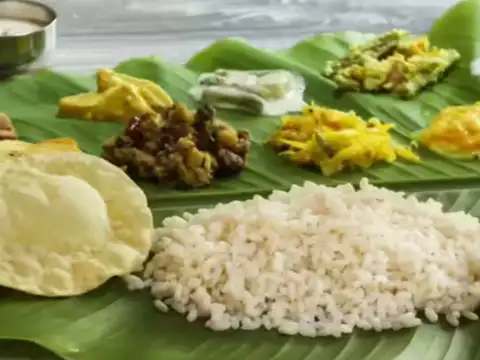 The Onam Sadya