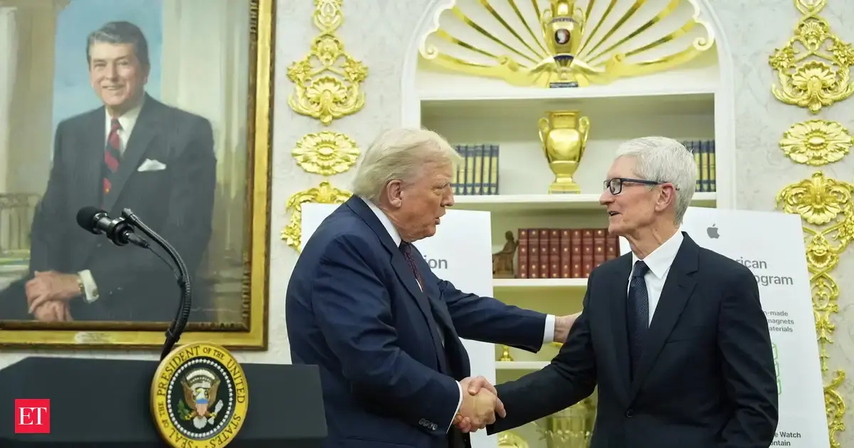 Trump questions Tim Cook's intent to invest 'elsewhere' as Apple deepens roots in India