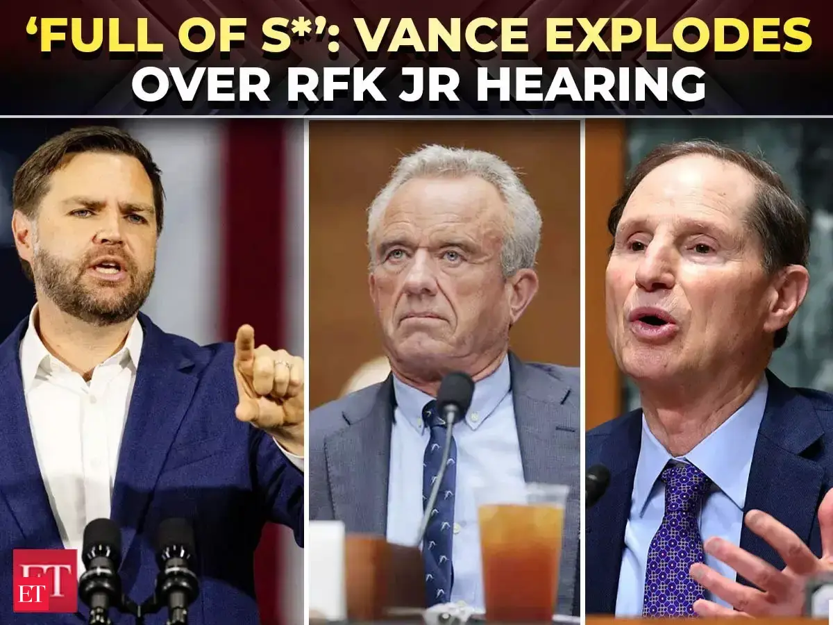 ‘Full of s*': JD Vance defends Rfk Jr. after heated Senate clash, slams ...