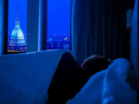 Dim the lights before bed