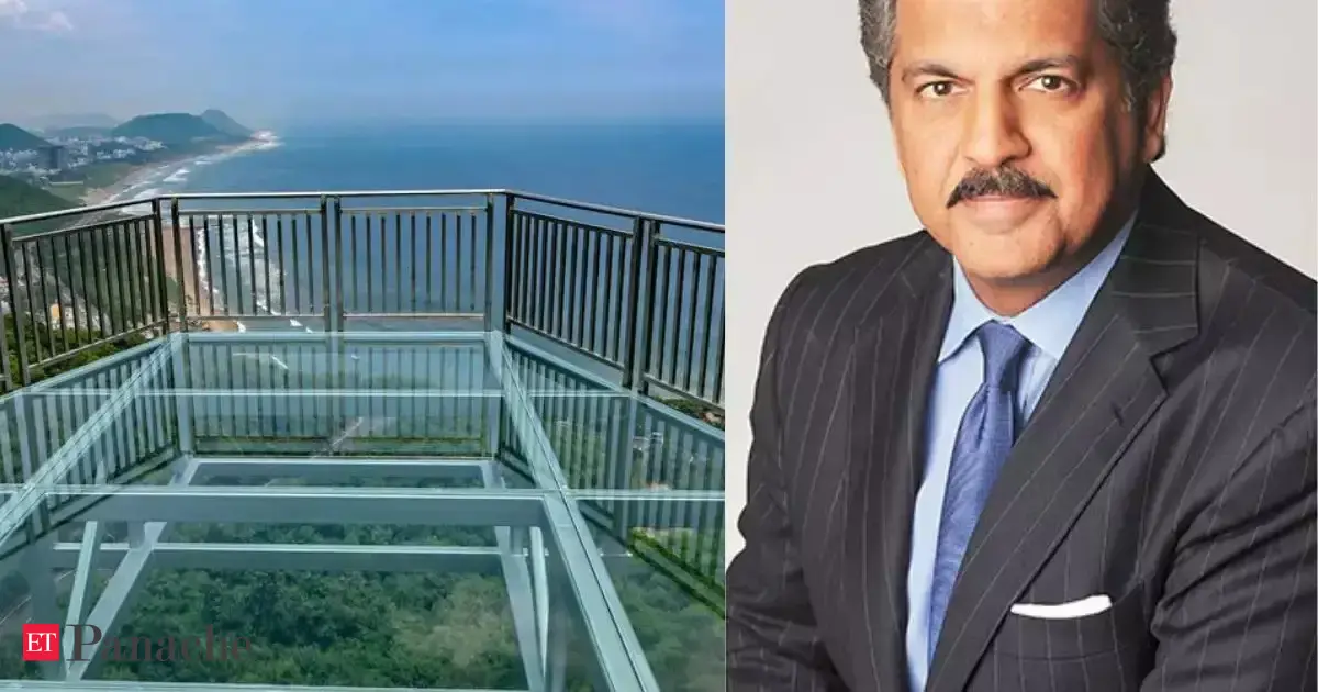 Image for article Anand Mahindras dream destination is a breathtaking, stunning spot near Vizag. But one fear is holding him back