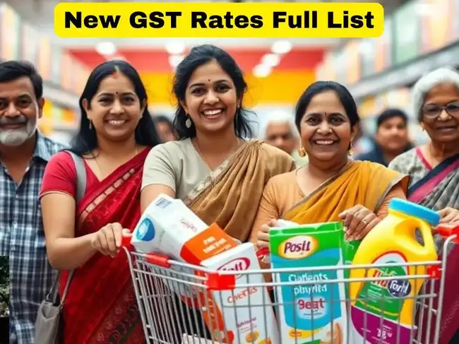 GST Rate Changes 2025: Full List of Revised Rates Effective from Navratri, September 22