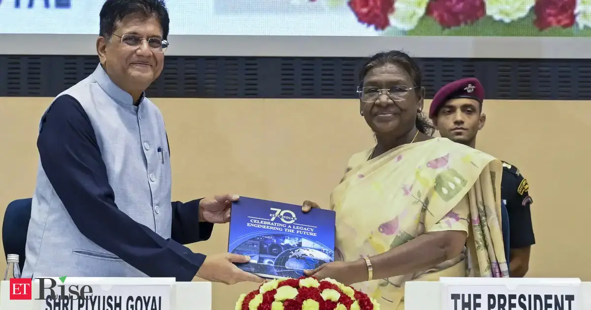 President Droupadi Murmu highlights engineering sector's role in India's economic growth at EEPC India's platinum jubilee