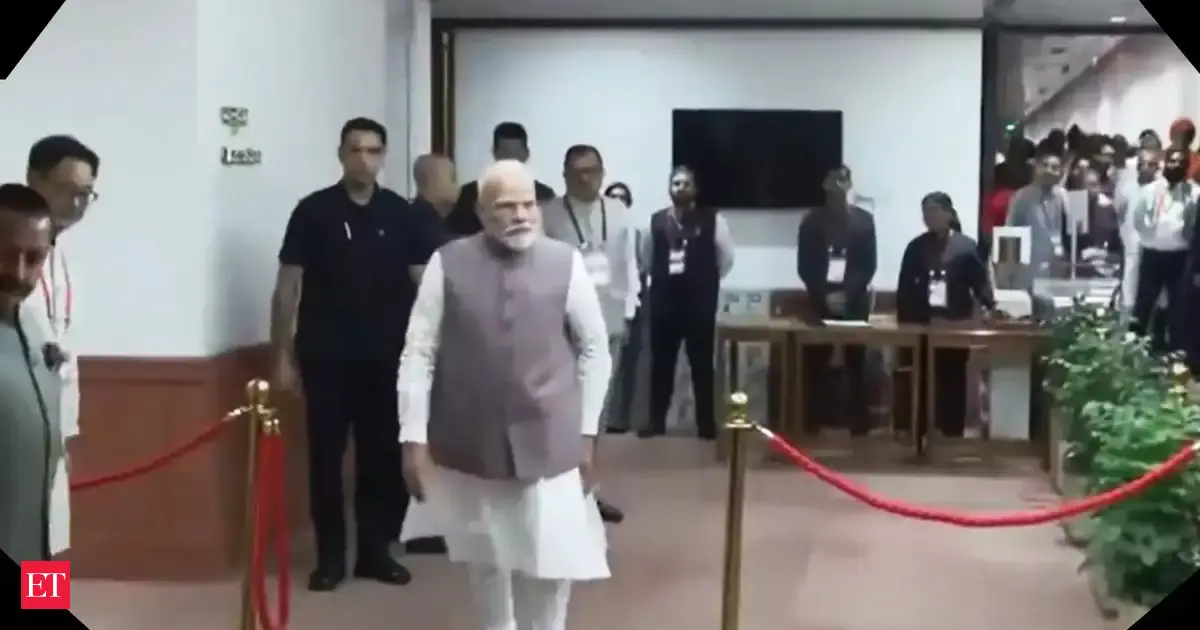 Voting begins for vice presidential election; PM Narendra Modi first to cast vote