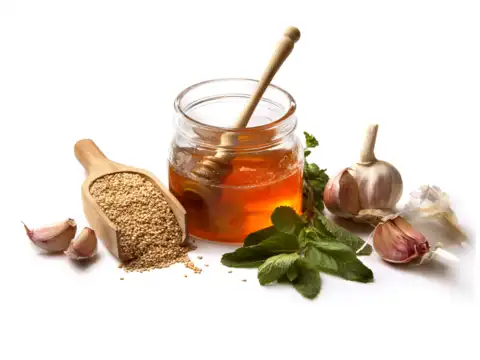  Healing Oils, Honey & Garlic