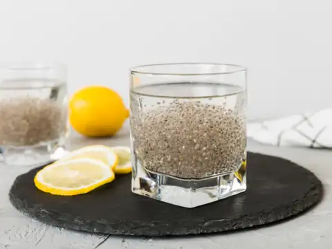 Make Chia Water or Detox Drinks