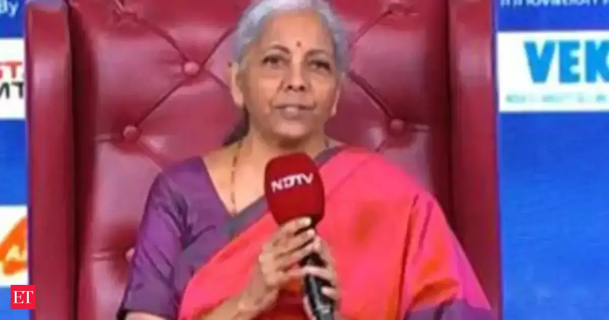 GST reforms not linked to Trump tariffs, clarifies Nirmala Sitharaman