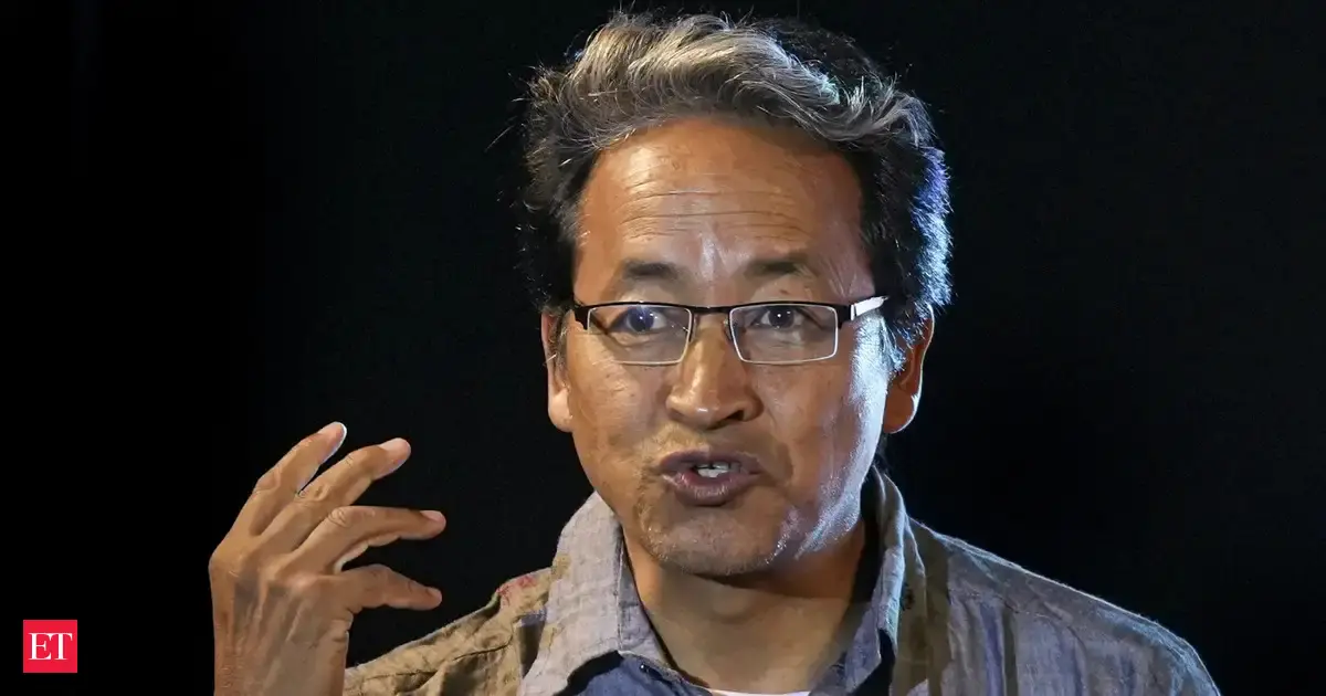 Sonam Wangchuk, Leh Apex Body sit on fast in Leh over demand for Ladakh's statehood