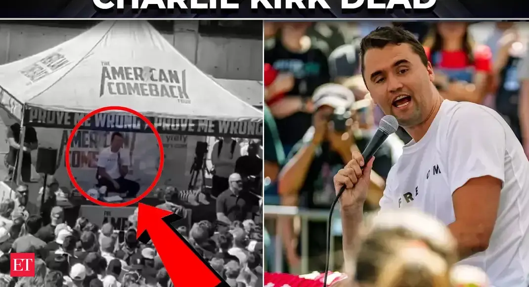 Charlie Kirk dies after being shot at Utah college event; Witnesses ...