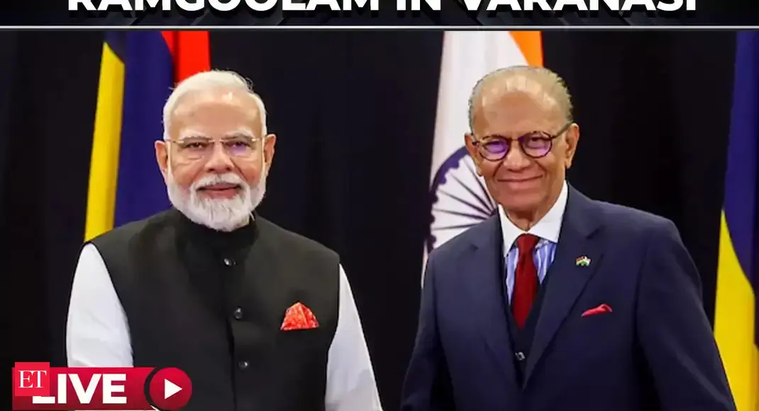 Live | Modi hosts Mauritius PM Ramgoolam in Kashi | Talks on health, energy, digital &amp; blue economy