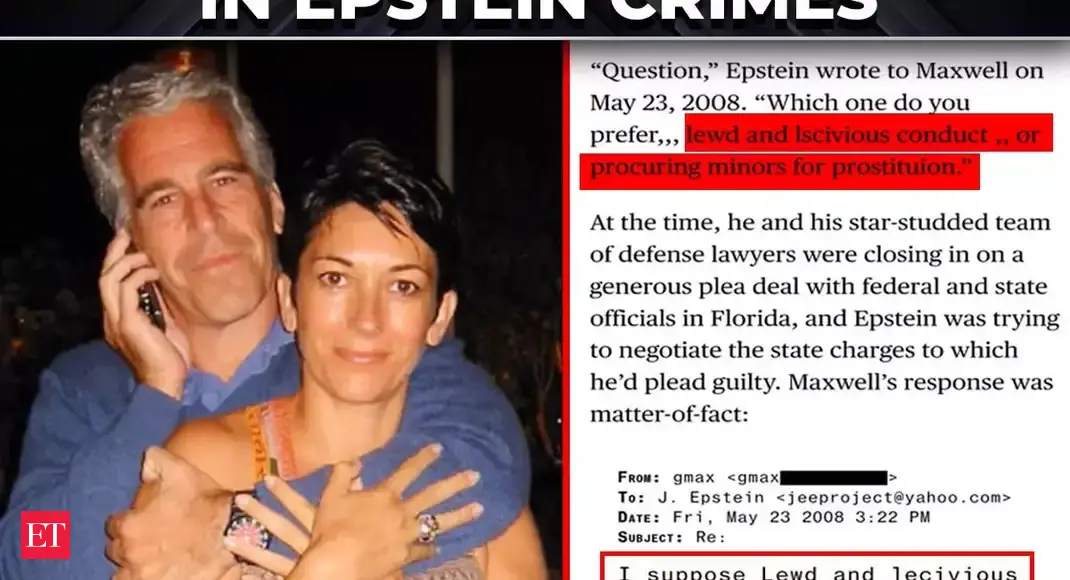 ‘I suppose lewd’ Maxwell’s emails expose her chilling role in Epstein