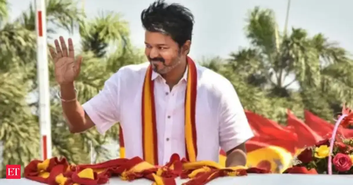 TVK chief, actor-politician Vijay's first poll campaign address lost in audio glitch