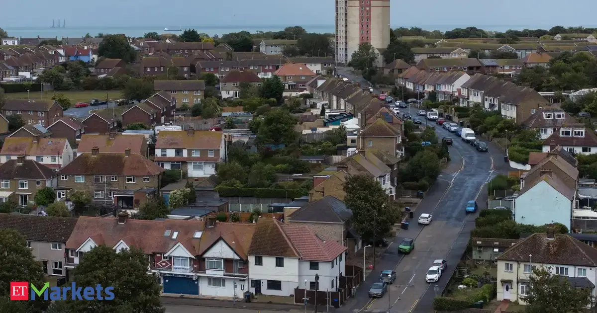 UK house prices fall while rents rise by least in 4 years, surveys show