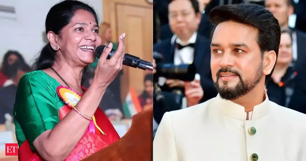 Kanimozhi criticises Anurag Thakur over Hanuman-space remark
