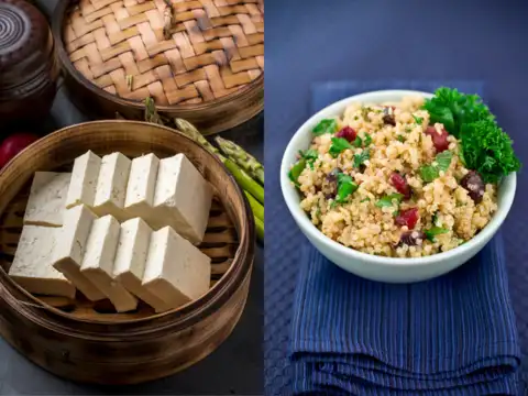 Tofu and Quinoa