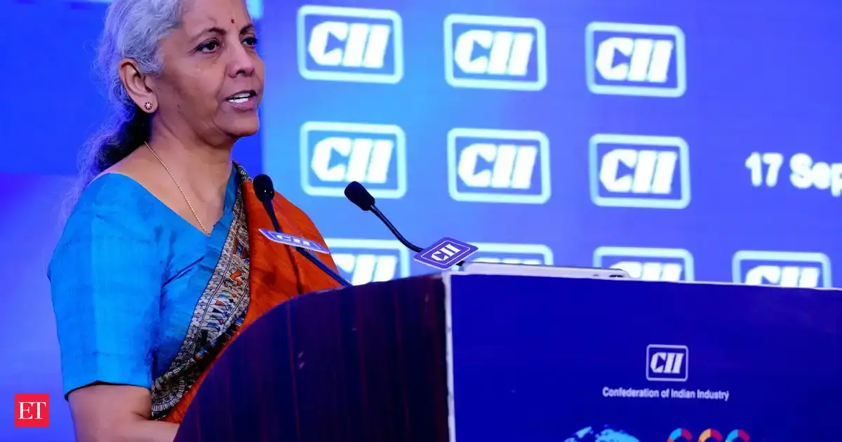 New GST reforms set to inject Rs 2 Lakh Cr into economy: Finance minister Sitharaman