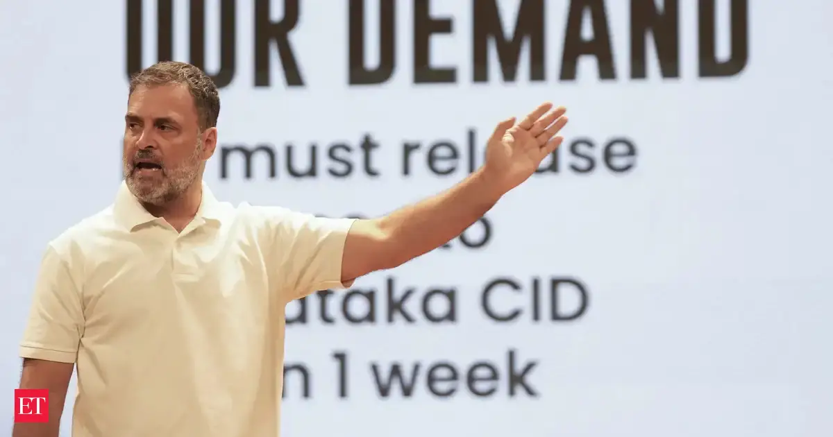 EC rubbishes Rahul Gandhi's vote chori accusations