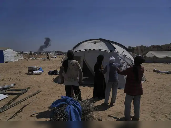 Despair deepens for Palestinian family forced to flee across Gaza yet ...