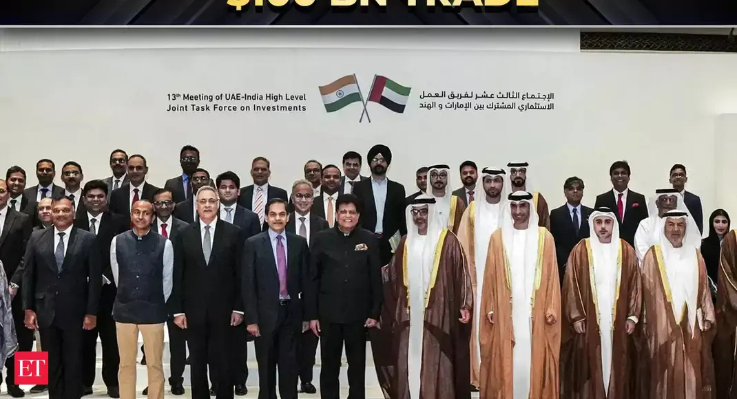 India-UAE expanding trade beyond oil and precious metals, $100 bn target set by both nations