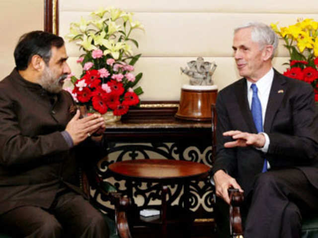 Anand Sharma with US Secretary of Commerce