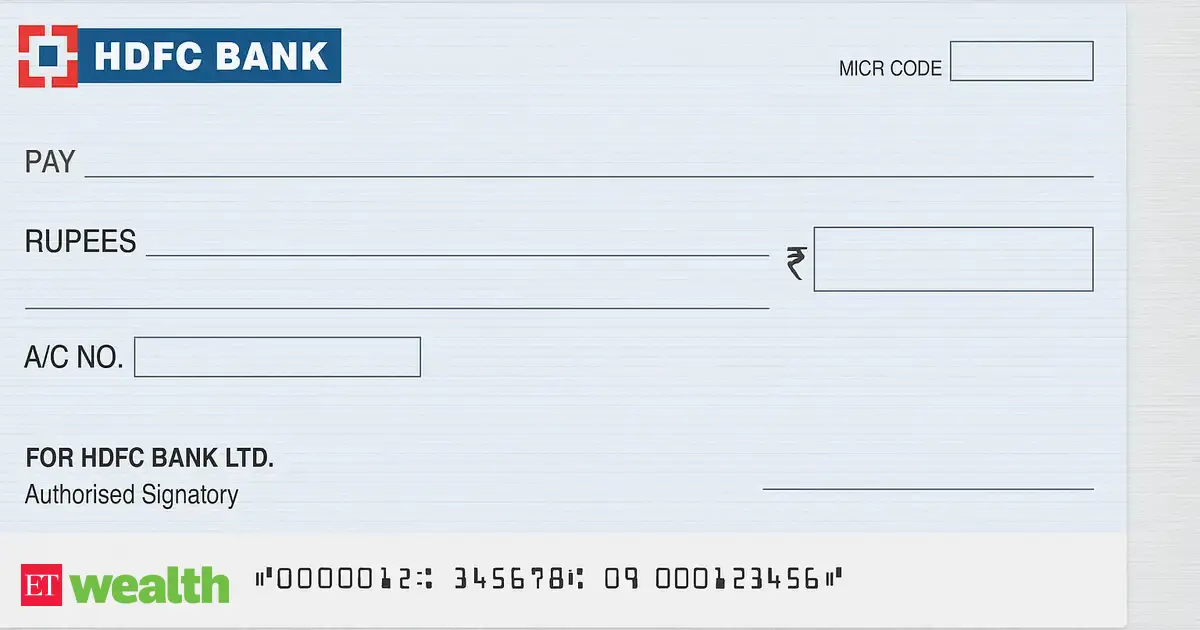 hdfc bank: HDFC Bank to clear cheques same day from October 4, 2025 ...