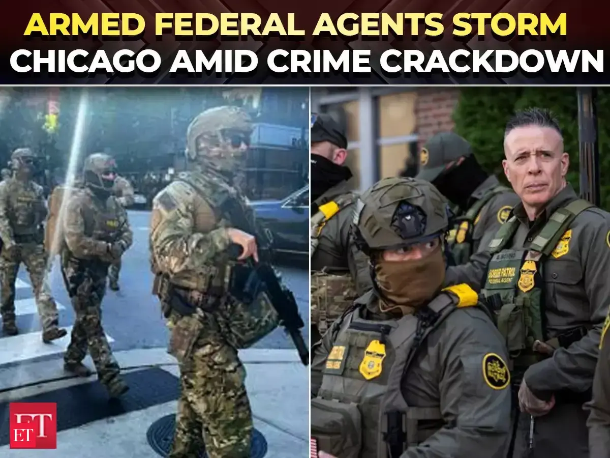 'ICE, go home!': Chaos erupts in Chicago as armed fed agents storm the ...