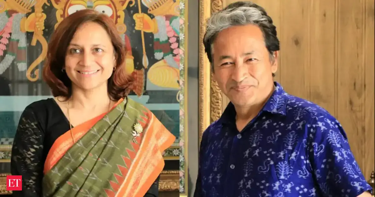 Sonam Wangchuk being projected as anti-national as par of witch-hunt: Wife