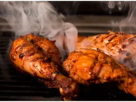  High‑heat grilled meats