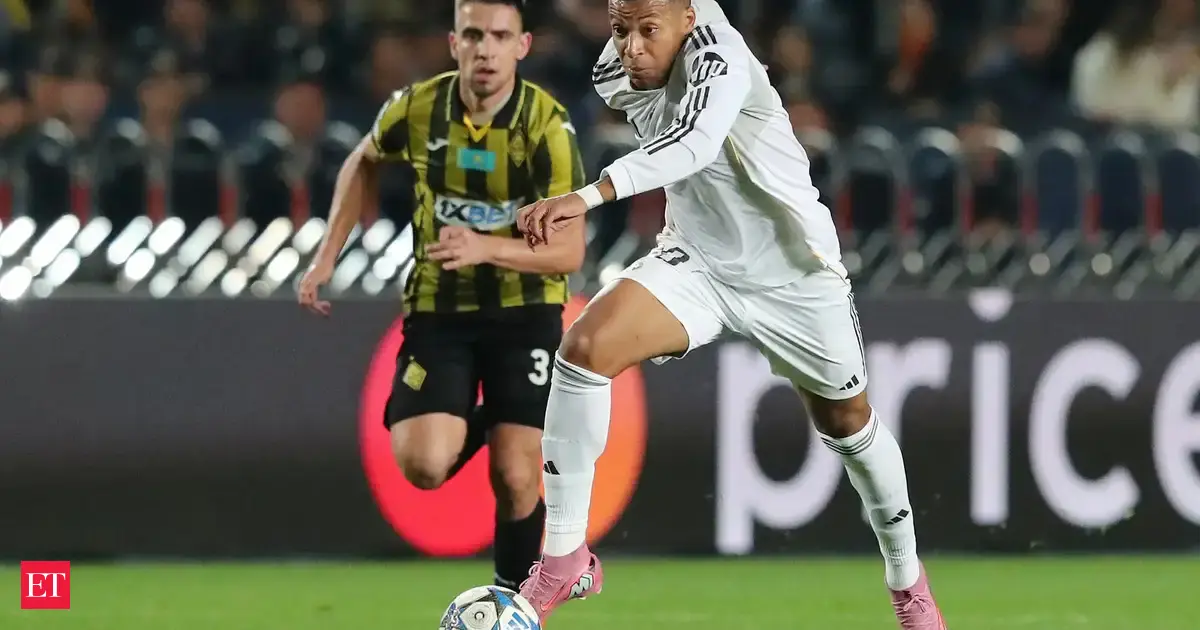 Kylian Mbappé shines with hat trick as Real Madrid thrashes Kairat Almaty in Champions League after 4,000-mile trip to Kazakhstan; check full match report