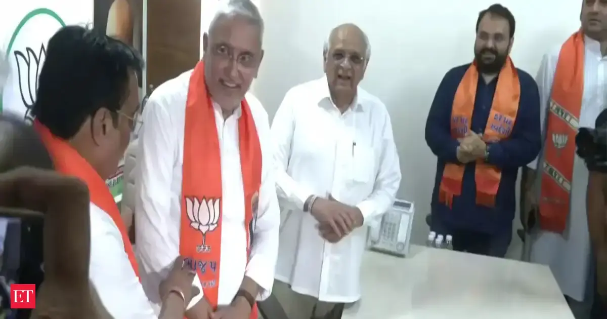 Jagdish Panchal takes charge as Gujarat BJP president; CM Bhupendra Patel, Union Ministers attend ceremony.