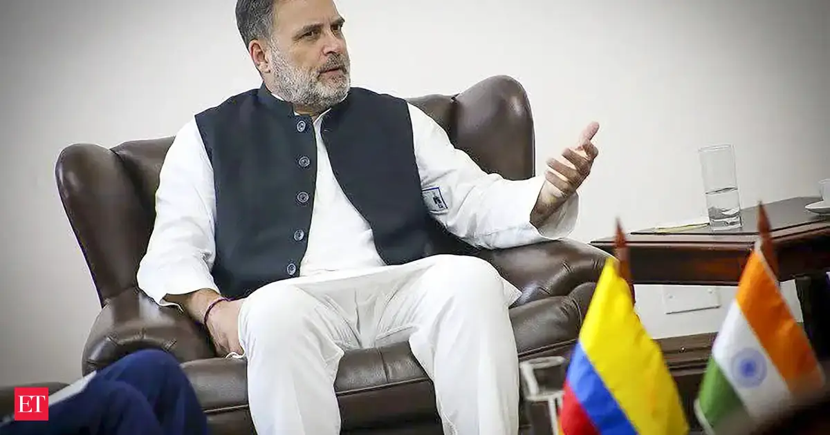 Hope speaks a universal language; fight for dignity, democracy same: Rahul Gandhi in Colombia
