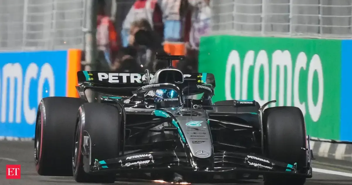 f1 Singapore GP qualifying results: George Russell takes pole position ahead of Max Verstappen, Lewis Hamilton. Start time, how to watch Sunday Grand Prix