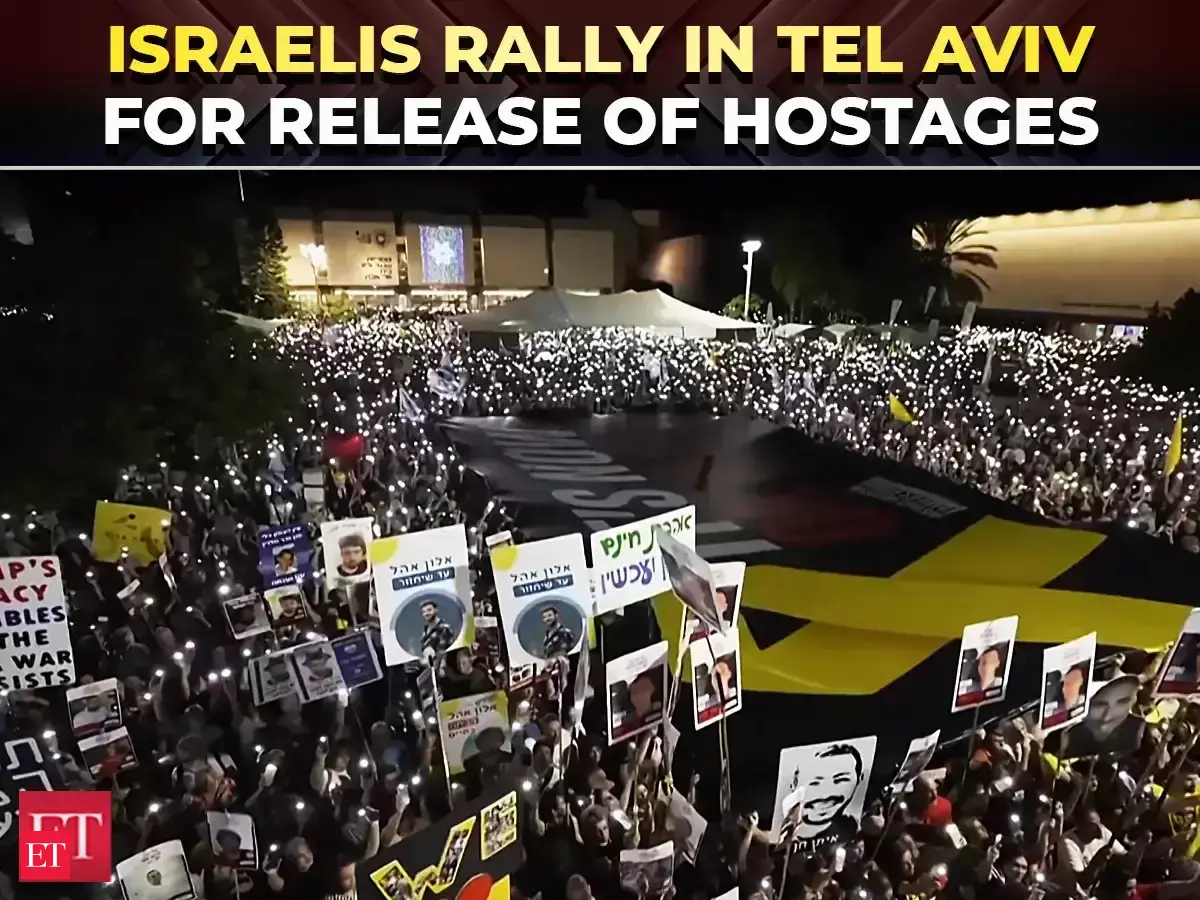Israeli protests erupt in Tel Aviv urging the govt to end the war and ...