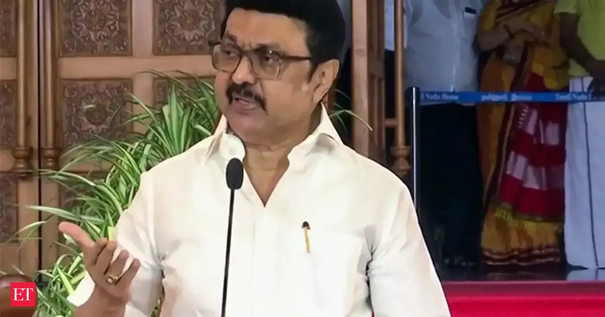 What is TN fighting against, asks Guv; Struggling against 'arrogance' over funds, retorts MK Stalin