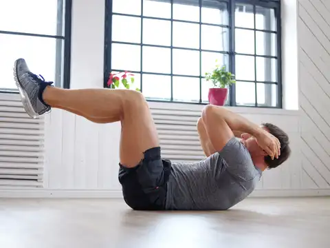 Curl-Up (Legs down)