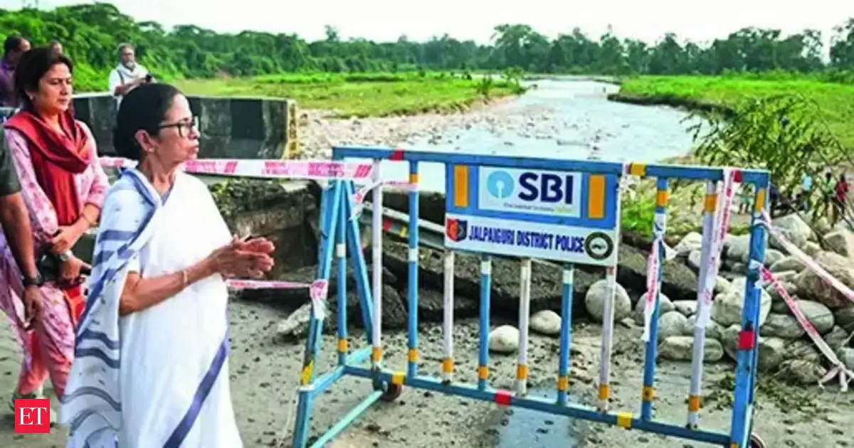 Bengal floods 'man-made': Mamata Banerjee